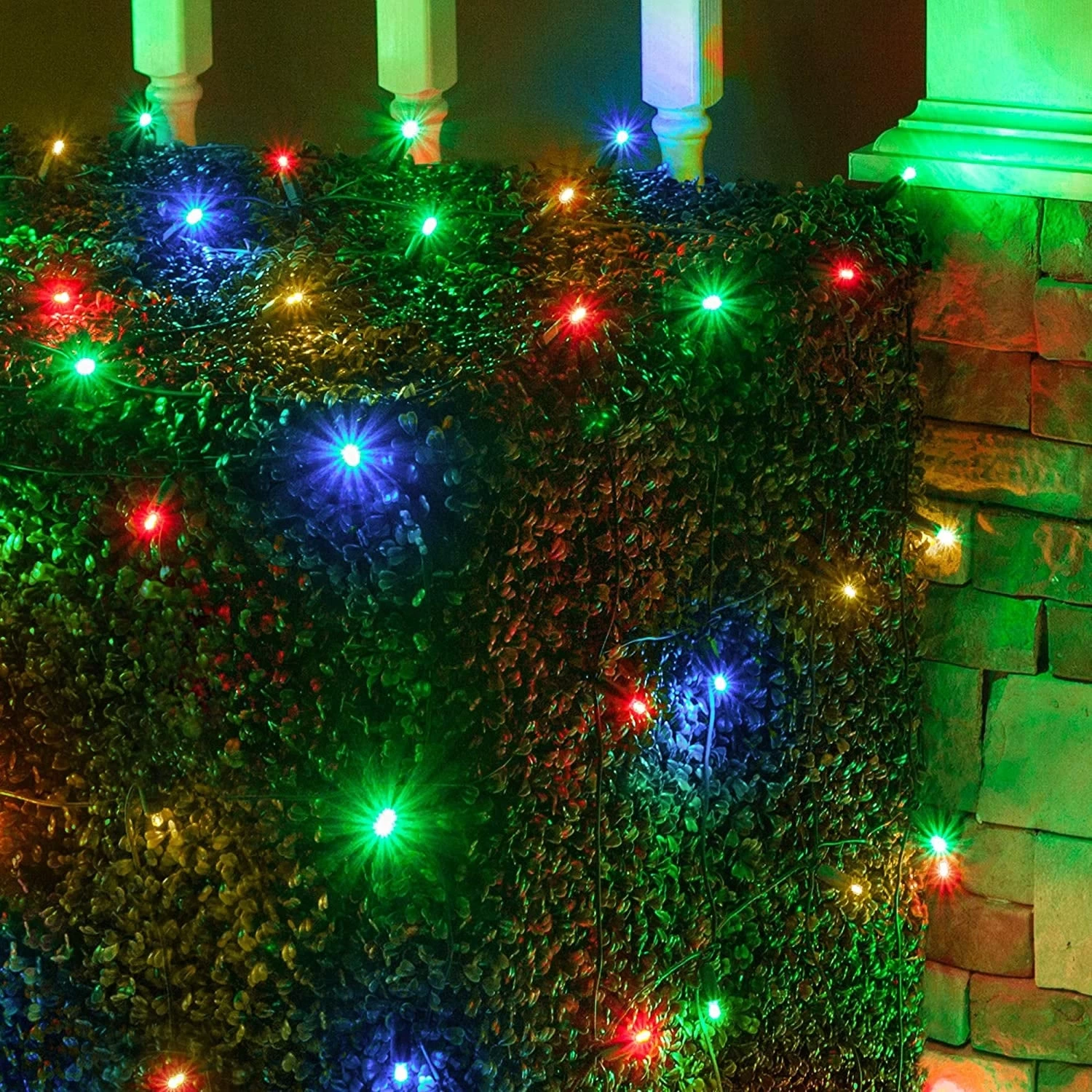 4' X 6' Dome Net Style LED Shrub Christmas Lights 4 4' X 6' Dome Net Style LED Shrub Christmas Lights - Image 2