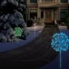 14" Twinkling LED Red/Green/Blue Snowburst (3-Pack) -Outdoor Garden Living 997469 5