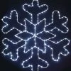 24" Twinkling LED Snowflake Silhouette 1 24" Twinkling LED Snowflake Silhouette -Outdoor Garden Living 997473 2