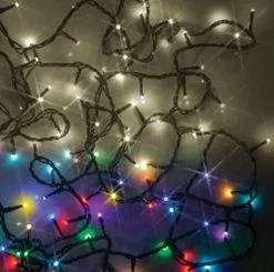 Set Of 200 Color-Changing 3MM Micro LED Lights (Warm White/Multi) (8-Function) -Outdoor Garden Living 997495