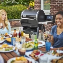 Weber SmokeFire EX4 Wood Fired Pellet Grill 40 Weber SmokeFire EX4 Wood Fired Pellet Grill -Outdoor Garden Living 997730 22