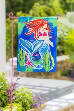 Colorful Garden Flag Stand -Outdoor Garden Living 997961 2