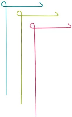 Colorful Garden Flag Stand
