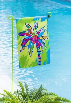 Colorful Garden Flag Stand -Outdoor Garden Living 997961 3
