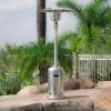 Stainless Steel Standing Propane Patio Heater -Outdoor Garden Living 998068 3