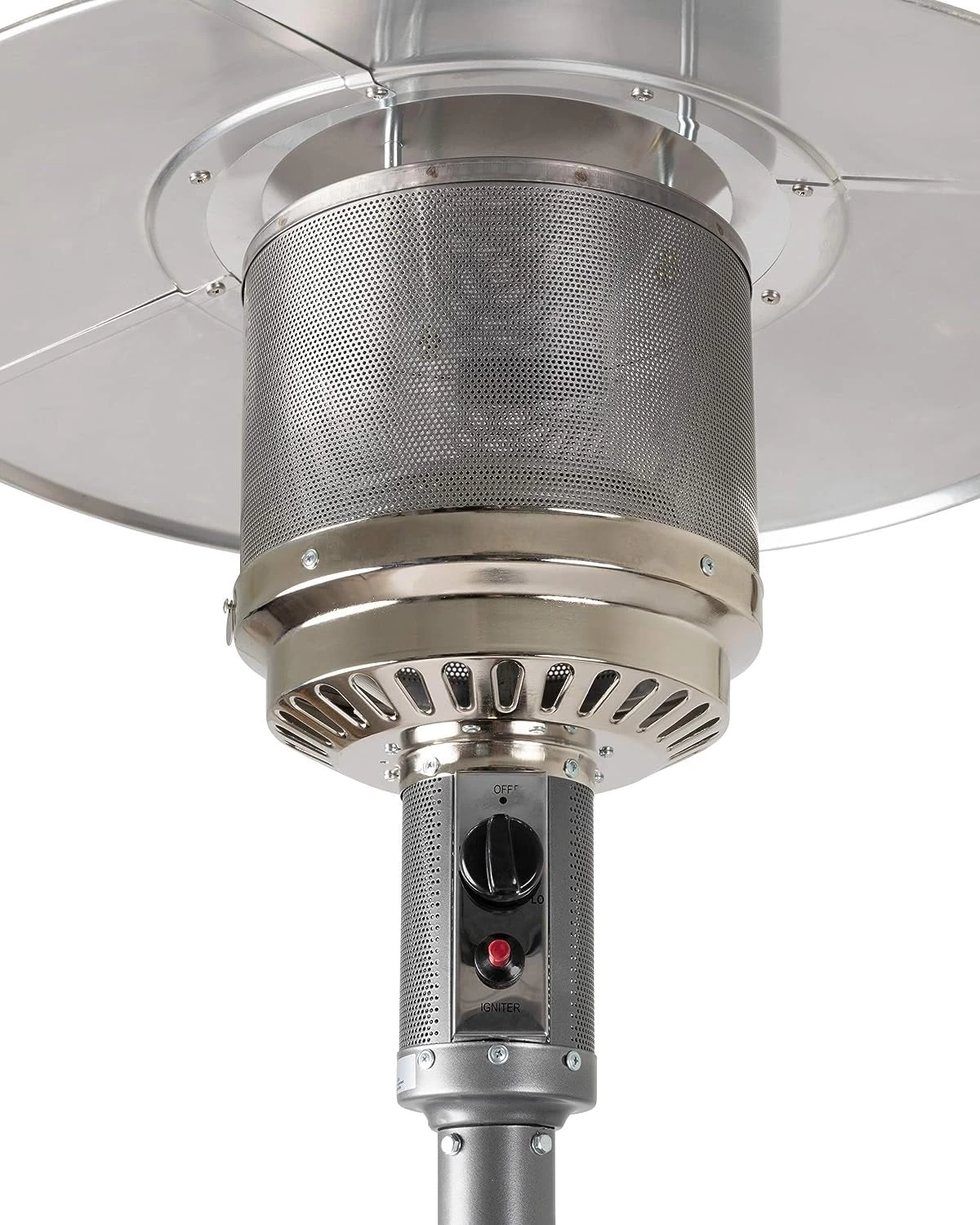 Bronze Standing Propane Patio Heater 6 Bronze Standing Propane Patio Heater - Image 4