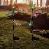32" Plastic Triple Insect Solar Powered LED Stake 2 32" Plastic Triple Insect Solar Powered LED Stake -Outdoor Garden Living 998154 2