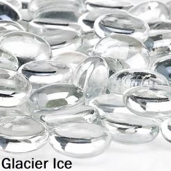 1/2" Glacier Ice Fire Pit / Fireplace Beads