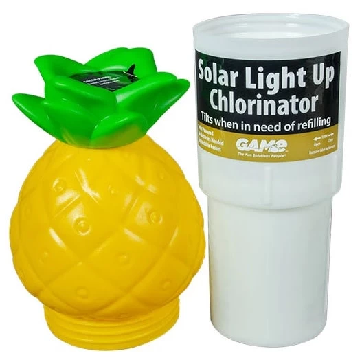 Solar Powered LED Pineapple Pool Chlorine Dispenser 12427 5 Solar Powered LED Pineapple Pool Chlorine Dispenser 12427 - Image 3