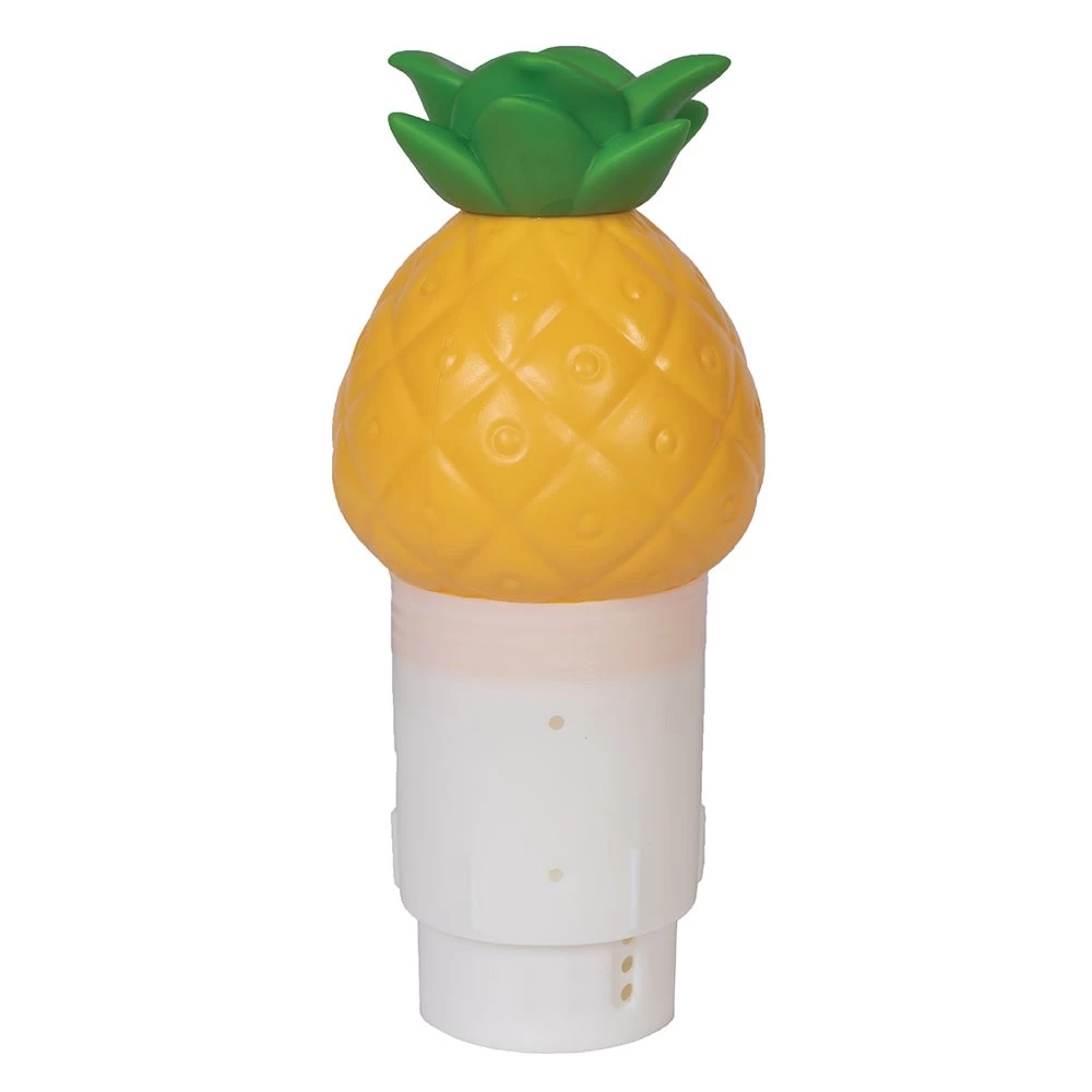 Solar Powered LED Pineapple Pool Chlorine Dispenser 12427 4 Solar Powered LED Pineapple Pool Chlorine Dispenser 12427 - Image 2