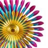 Metal Daisy Wind Spinner Stake -Outdoor Garden Living 998173 6