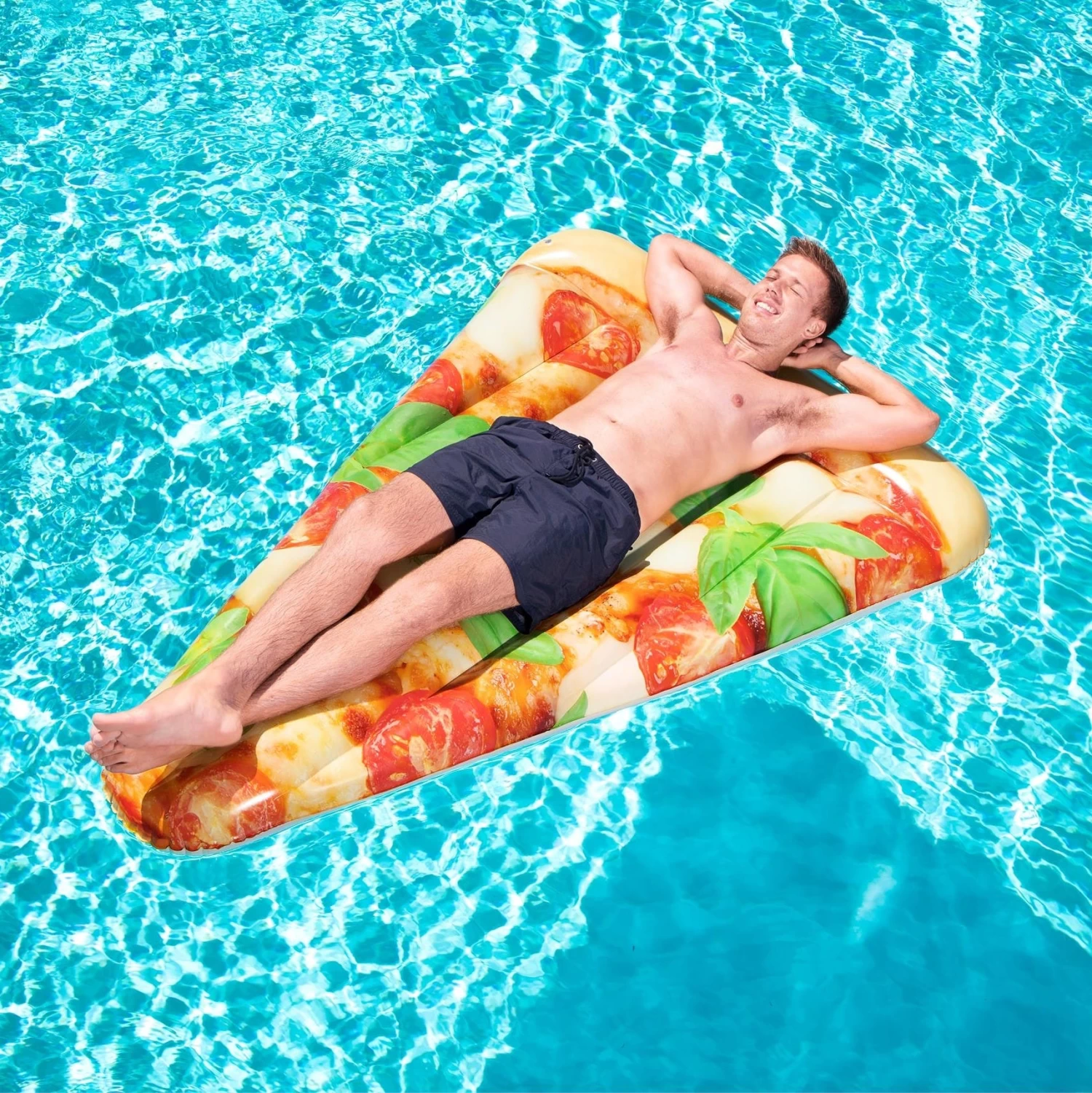 BWT H20GO! Pizza Party Lounge Pool Inflatable By Bestway 5 BWT H20GO! Pizza Party Lounge Pool Inflatable By Bestway - Image 3