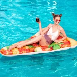 BWT H20GO! Pizza Party Lounge Pool Inflatable By Bestway 15 BWT H20GO! Pizza Party Lounge Pool Inflatable By Bestway -Outdoor Garden Living 998822