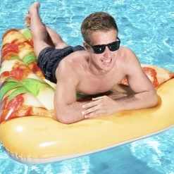 BWT H20GO! Pizza Party Lounge Pool Inflatable By Bestway 17 BWT H20GO! Pizza Party Lounge Pool Inflatable By Bestway -Outdoor Garden Living 998822 3