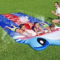 BWT H20GO! 16' Splashy Shark Water Slide By Bestway -Outdoor Garden Living 998835 10