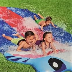 BWT H20GO! 16' Splashy Shark Water Slide By Bestway -Outdoor Garden Living 998835 9