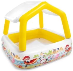 Intex Sun Shade Inflatable Kiddie Pool -Outdoor Garden Living 998856 2