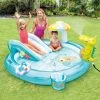 Intex Inflatable Gator Play Center With Slide -Outdoor Garden Living 998869