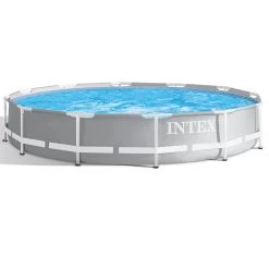 Intex 12' X 30" Prism Frame™ Swimming Pool With Filter -Outdoor Garden Living 998872 3