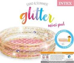 Intex Inflatable Glitter Mini Pool -Outdoor Garden Living 998878 4