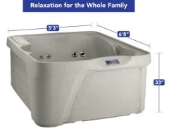 Freeflow Spas Azure Sport Hot Tub 9 Freeflow Spas Azure Sport Hot Tub -Outdoor Garden Living AZURE23 2