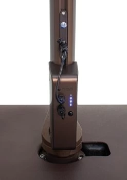 9' Starlux Collar Tilt Market Umbrella In A Bronze Frame With A Taupe Canopy 20 9' Starlux Collar Tilt Market Umbrella In A Bronze Frame With A Taupe Canopy -Outdoor Garden Living Battery Pack 9efd9310 0404 46d5 9cd2 d89fef2210d0