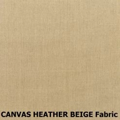 GES Bel Air Cushioned Cast Aluminum Seating & Chat Sets -Outdoor Garden Living Canvas Heather a41fa21f 6119 4b60 85f6 ea3ea45df3b8