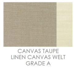 Glendale Patio Seating & Chat Sets -Outdoor Garden Living Canvas Taupe