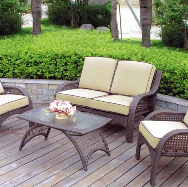 Carlisle 4 Pc. Wicker Lounge Set 6 Carlisle 4 Pc. Wicker Lounge Set - Image 4