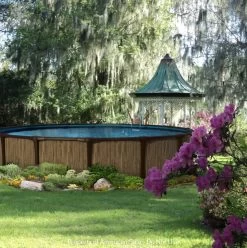 CARVIN® Woodstock 52" Resin Above Ground Swimming Pool -Outdoor Garden Living Crystal Carvin 2