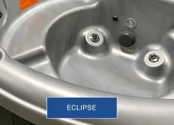 Retreat Modern Series Nordic Hot Tub -Outdoor Garden Living Eclipse Shell Color