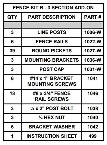 24" Resin Above Ground Pool Fence Base Kits 6 24" Resin Above Ground Pool Fence Base Kits - Image 4