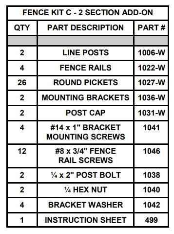 24" Resin Above Ground Pool Fence Base Kits 7 24" Resin Above Ground Pool Fence Base Kits - Image 5