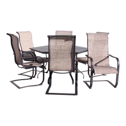 Dublin Brown Sling Spring Patio Dining Sets 11 Dublin Brown Sling Spring Patio Dining Sets -Outdoor Garden Living IMG 7940