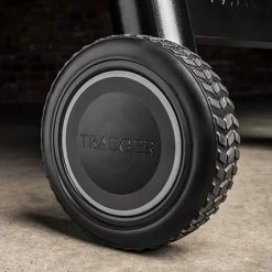 Traeger Ironwood 650 WiFi-Enabled Pellet Grill With Sensor -Outdoor Garden Living Ironwood All Terrain Wheel