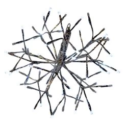 12" LED Twinkle 3D Sphere Decoration -Outdoor Garden Living LED 12SHS SPWTW