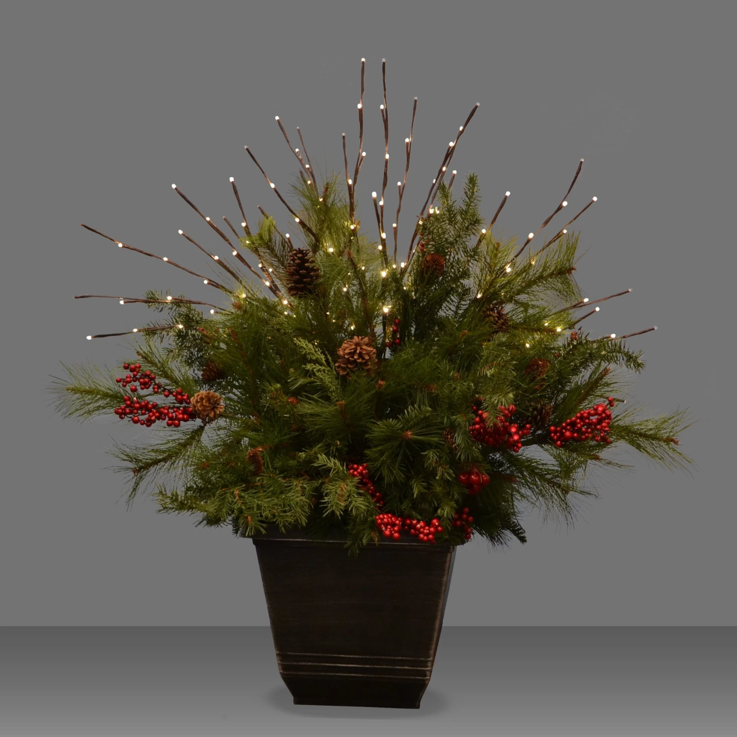 36" LED Twinkle Light Burst Twig Bush Light-Up Wire Decor 14 36" LED Twinkle Light Burst Twig Bush Light-Up Wire Decor - Image 12