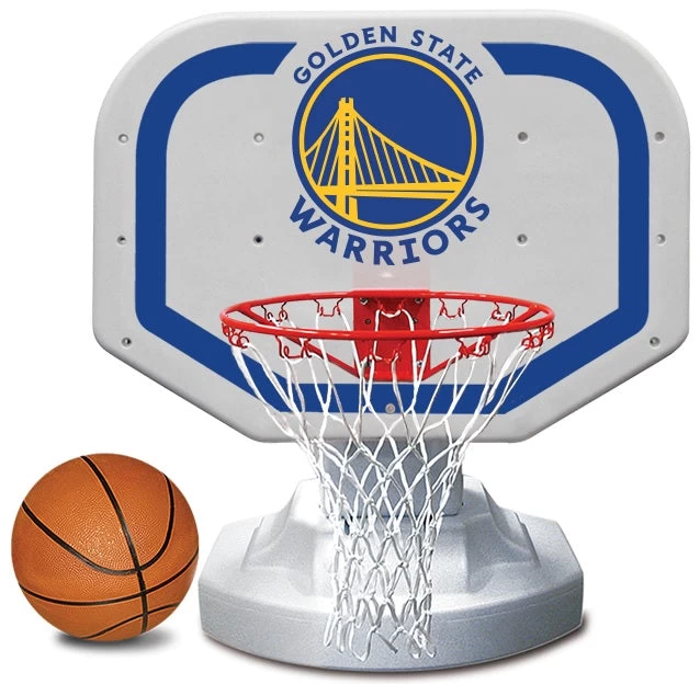 NBA Golden State Warriors USA Competition Style Poolside Basketball Game From Poolmaster 4 NBA Golden State Warriors USA Competition Style Poolside Basketball Game From Poolmaster - Image 2