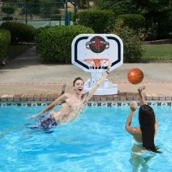 NBA Houston Rockets USA Competition Style Poolside Basketball Game From Poolmaster -Outdoor Garden Living PMST72910 3