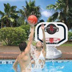 NBA Houston Rockets USA Competition Style Poolside Basketball Game From Poolmaster