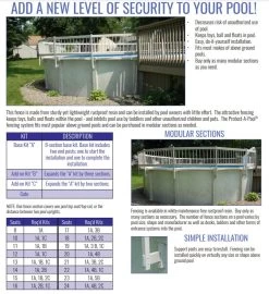 Outdoor Garden Living -Outdoor Garden Living Pool Fencing