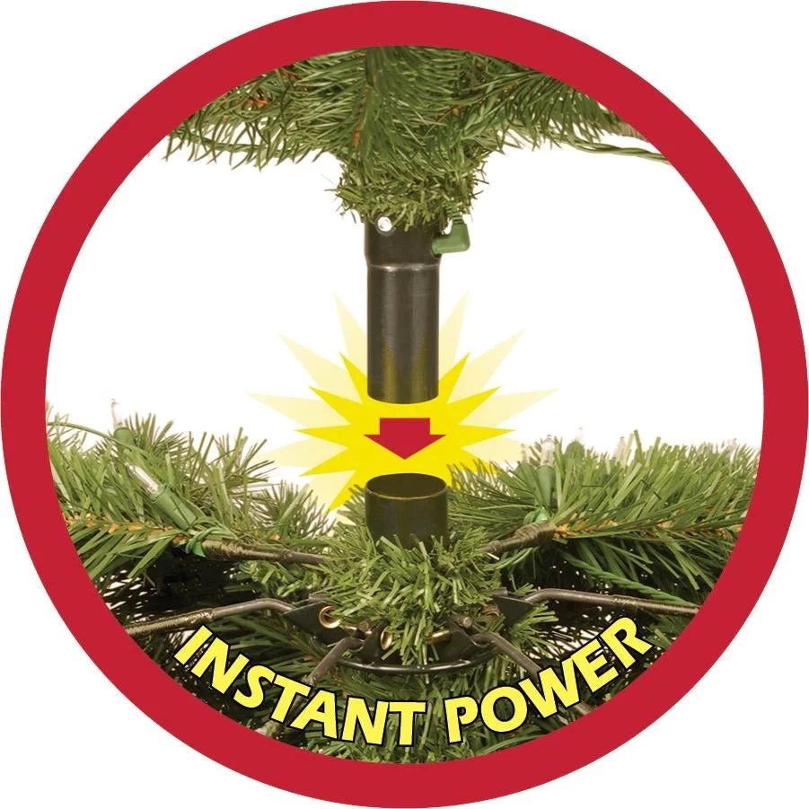 7.5' Majestic Spruce Dual LED PowerConnect™ Pre-Lit Artificial Christmas Tree 7 7.5' Majestic Spruce Dual LED PowerConnect™ Pre-Lit Artificial Christmas Tree - Image 5