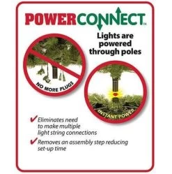 7.5' Majestic Spruce Dual LED PowerConnect™ Pre-Lit Artificial Christmas Tree 11 7.5' Majestic Spruce Dual LED PowerConnect™ Pre-Lit Artificial Christmas Tree -Outdoor Garden Living Power Connect 97ce382d 752b 454c 9f44 14ac312e7f95