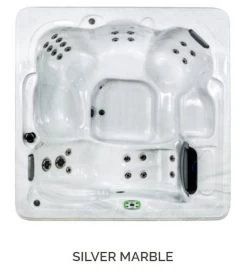 *art Artesian Spas Iris Garden Spas Portable Hot Tub -Outdoor Garden Living Silver Marble 2 29f396d6 9214 4a5e ad7d 600a669514b9