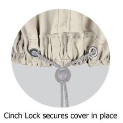 Treasure Garden Large Oval/Rectangle Table & Chairs Protective Cover CP699 9 Treasure Garden Large Oval/Rectangle Table & Chairs Protective Cover CP699 -Outdoor Garden Living Treasure Garden Covers