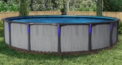 Carvin® Gold Series White Wood 52" Above Ground Swimming Pool -Outdoor Garden Living Whitewood 2