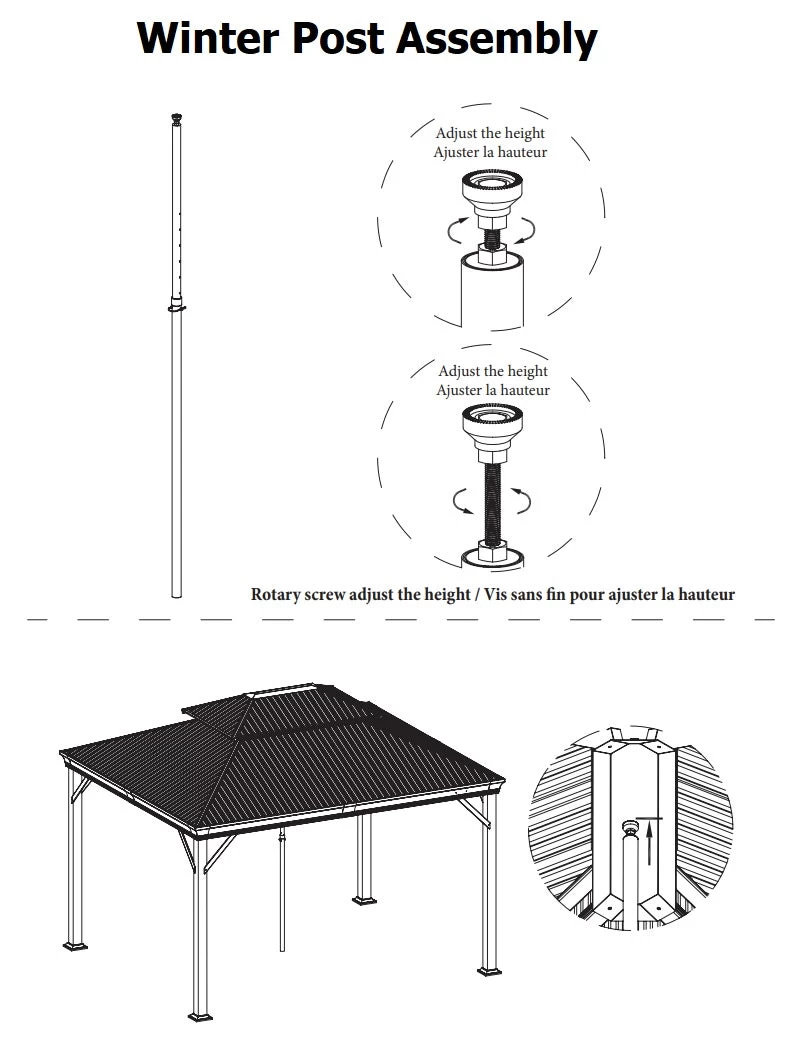 Cambridge Barnwood Hard Top Gazebos 8 Cambridge Barnwood Hard Top Gazebos - Image 6