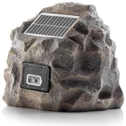 Solar Powered Bluetooth Enabled Waterproof Rock Speaker -Outdoor Garden Living a39cad6173df0a1d87dc2b1165297e71