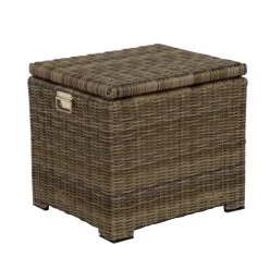 Wicker Willow Thick Ice Chest End Table -Outdoor Garden Living a874a24da2c6de7657e8f80ec093c877