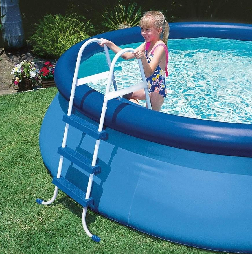 Intex 15' X 42" Easy Set Round Swimming Pool Complete Set 7 Intex 15' X 42" Easy Set Round Swimming Pool Complete Set - Image 5